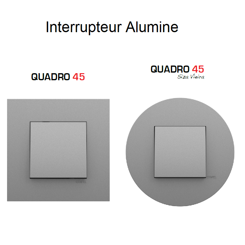 Interrupteur automatique Efapel Quadra & Latina (45x45)