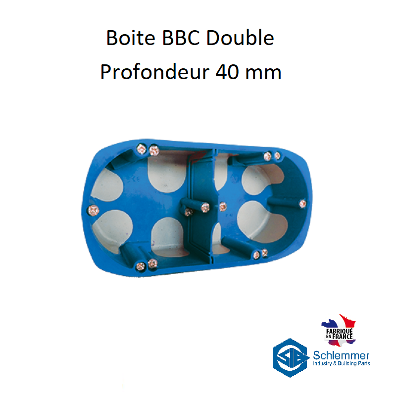 Boite BBC double profondeur 40 P32971