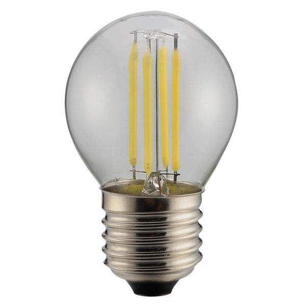 Ampoule LED Filament G45 - E27 - 4W Transparent