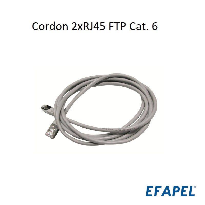 Cordon 2xRJ45 4P FTP Cat. 6 82652ACZ