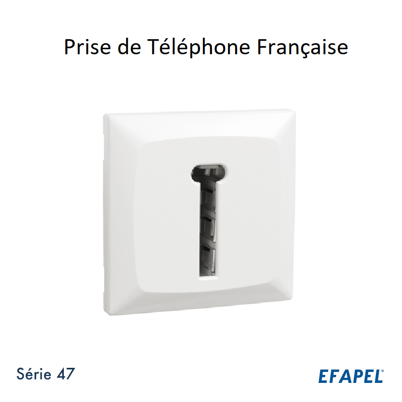 Prise de Téléphone Française 47411