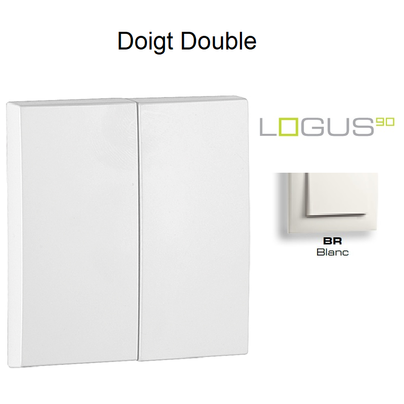 Doigt Double Logus90 - Blanc