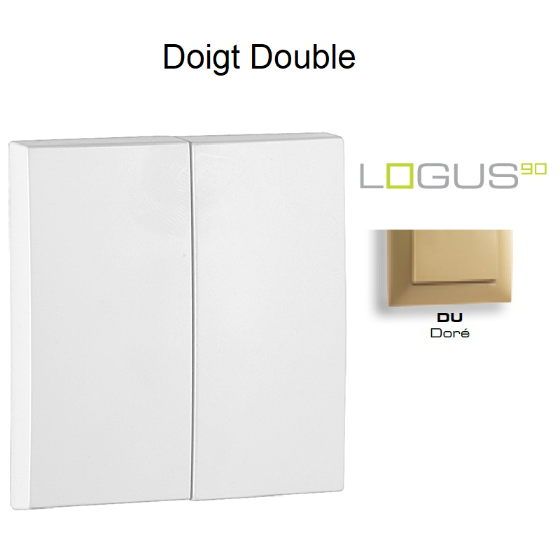 Doigt Double LOGUS 90611TDU Doré