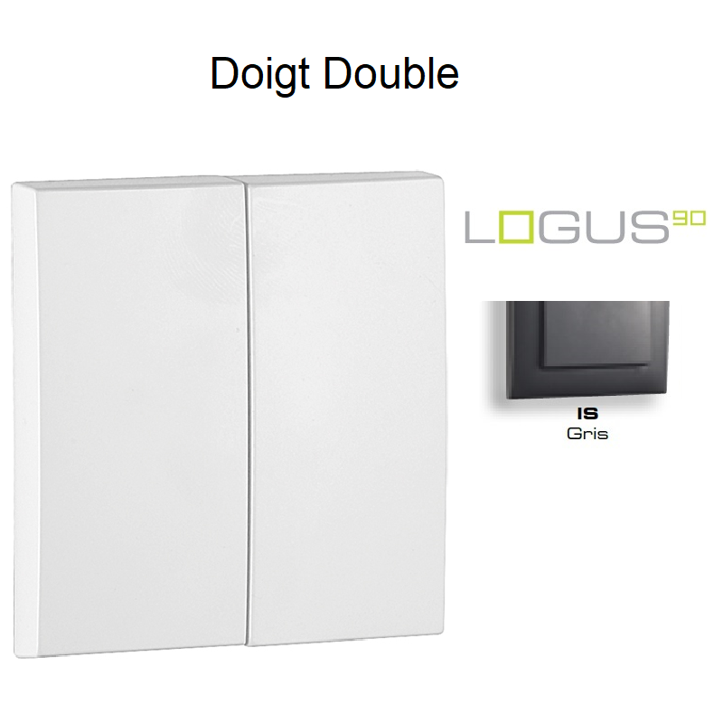 Doigt Double Logus90 - Gris