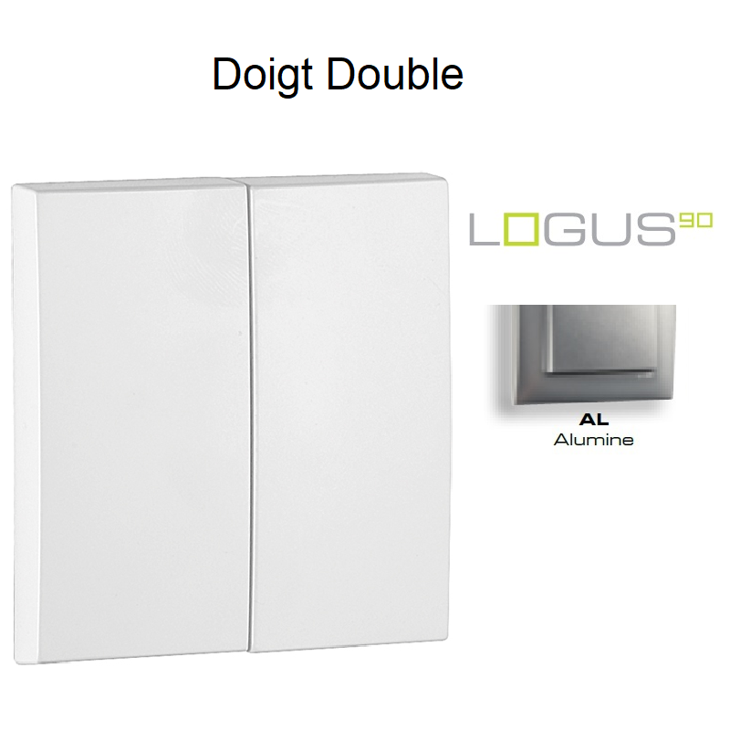 Doigt Double LOGUS 90611TAL Alumine