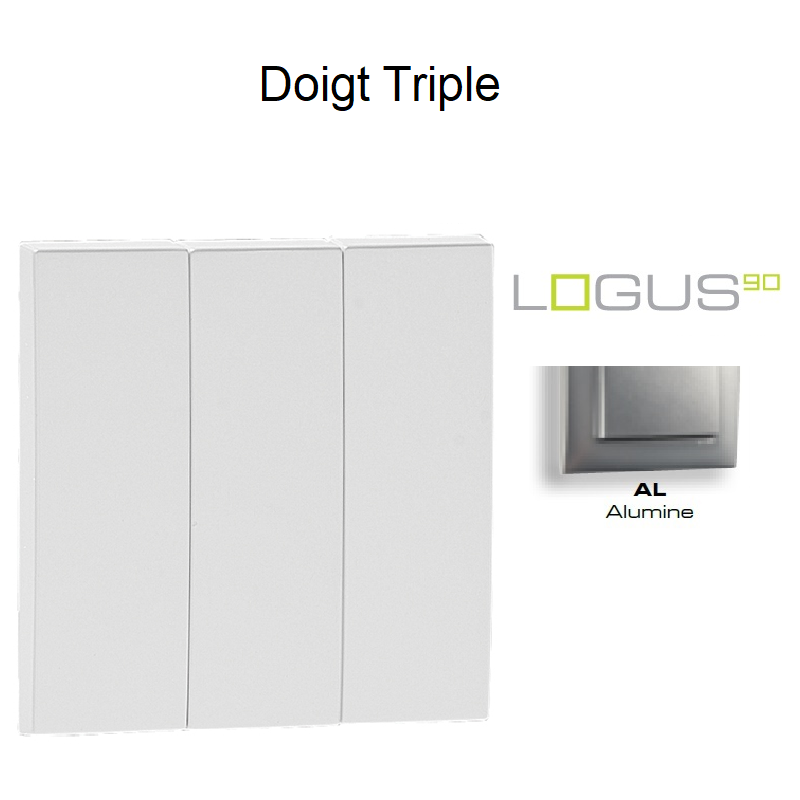 Doigt triple LOGUS 90661TAL Alumine