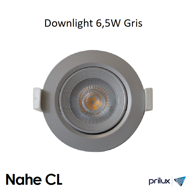 Spot LED Gris encastrable NAHE CL - 6,5W - 4000 kelvin