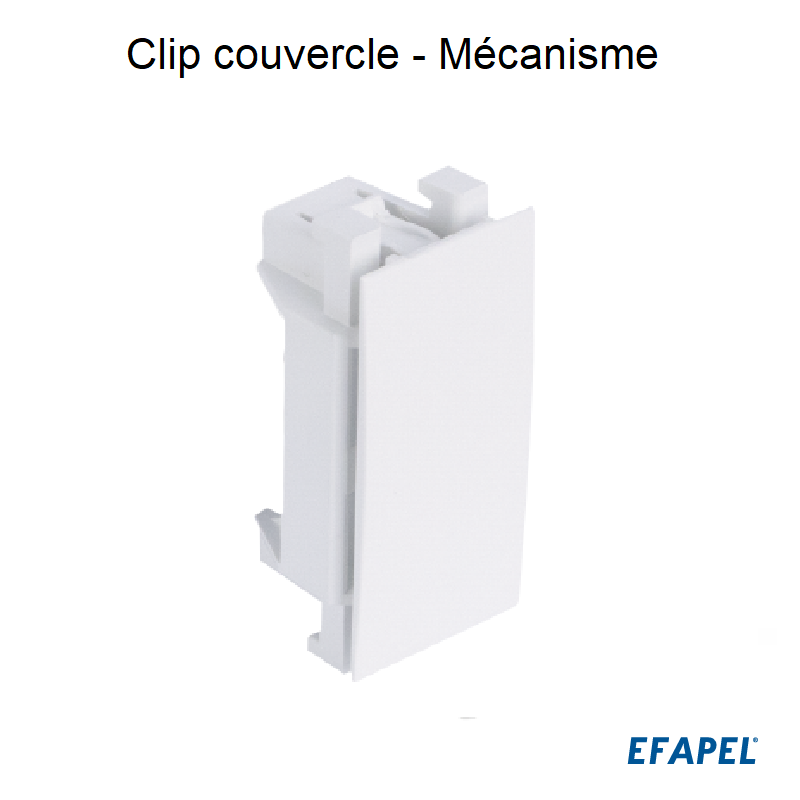 Clip couvercle mécanisme Q45 pour goulotte L45