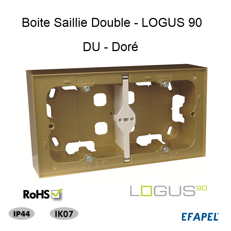 Boite Saillie Double pour Logus90  10994ADU