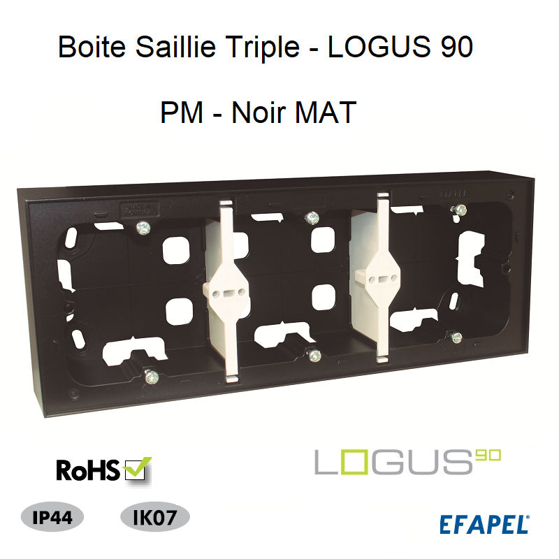 Boite Saillie triple pour Logus90  10995APM