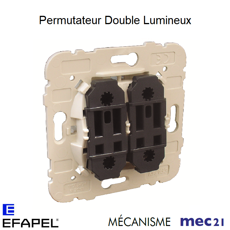 Mécanisme de Permutateur Double Lumineux