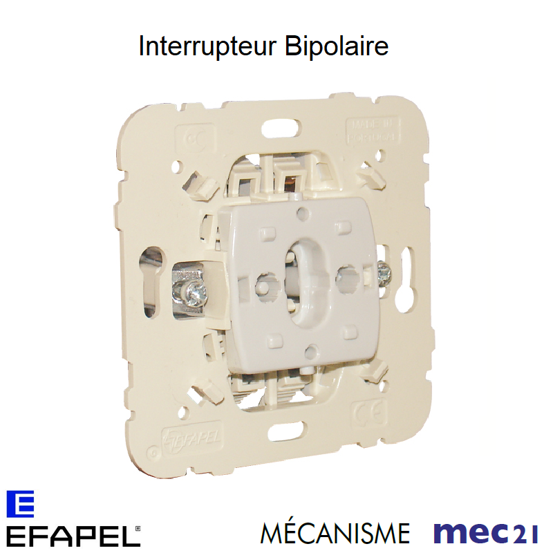 Mécanisme d'Interrupteur Temporisé - Les mécanismes MEC21 EFAPEL