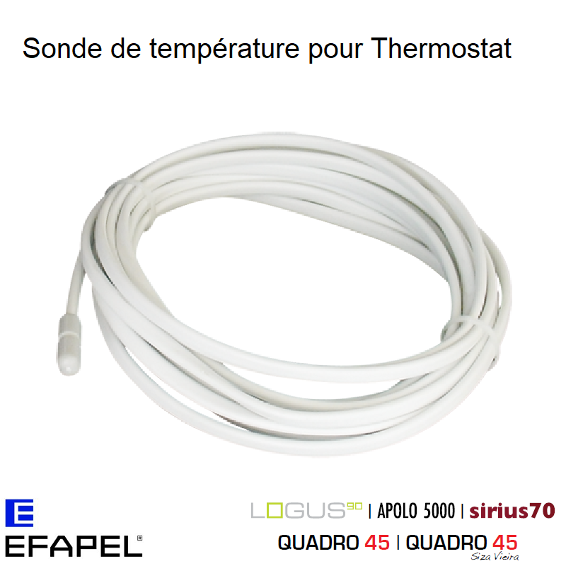 Sonde de Température pour Thermostat et Chronothermostat