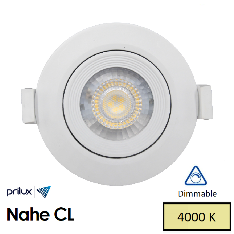 Downlight Rond blanc7w Nahe CL DIMMABLE 4000K