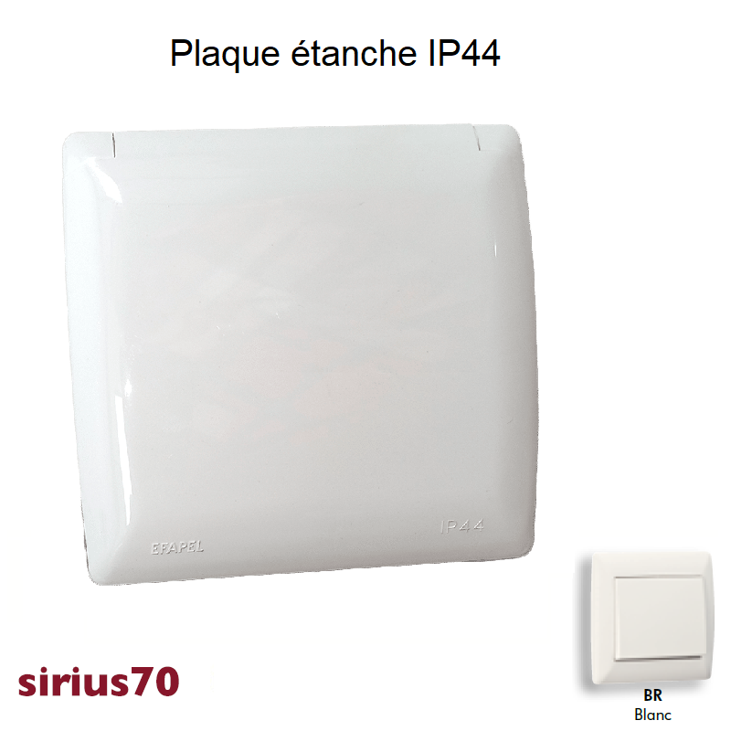 plaque-etanche-ip44-70961tbr