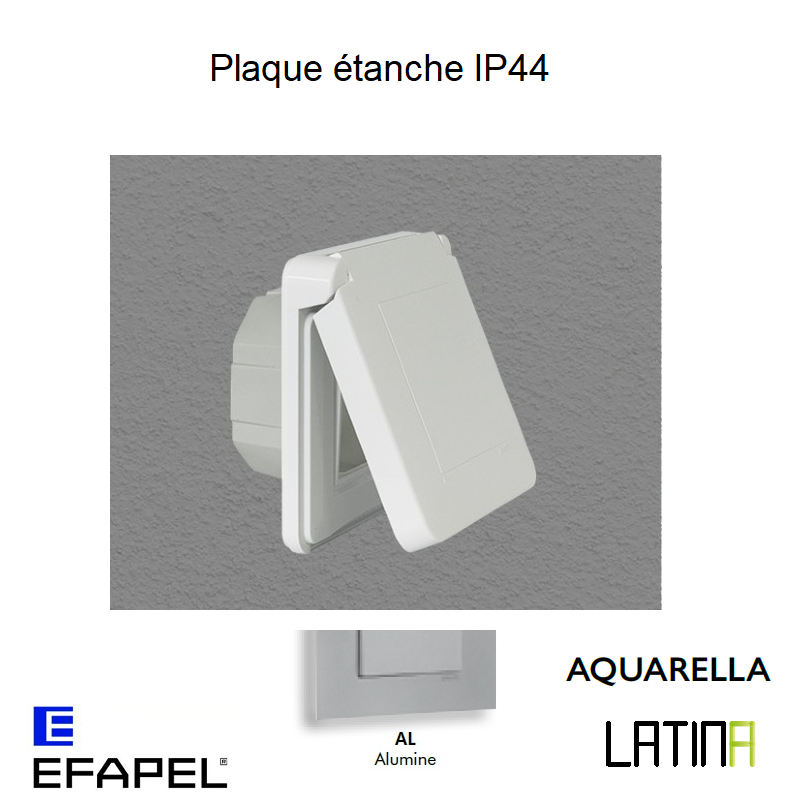 plaque-etanche-ip44-42961tal-alumine