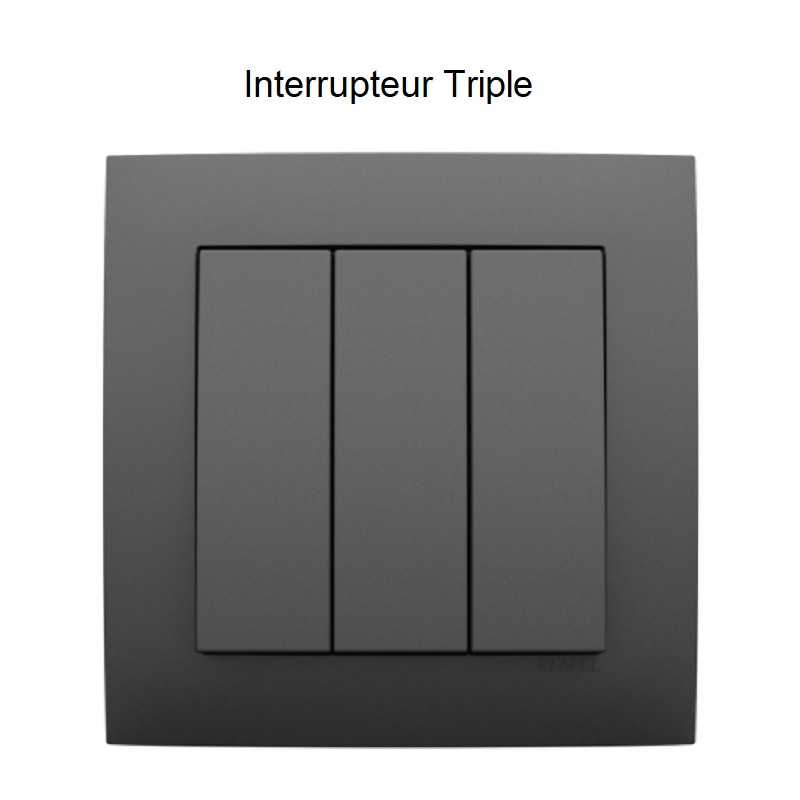 Interrupteur triple CIS
