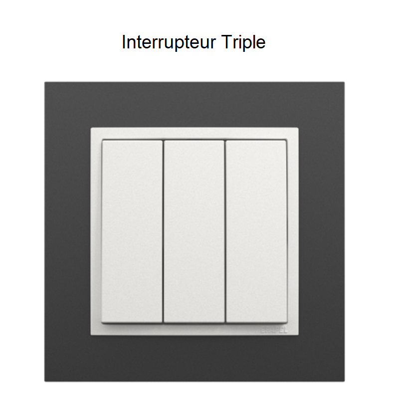 Innterrupteur triple CPG