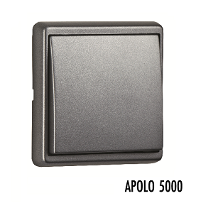Les plaques, doigts et enjoliveurs APOLO 5000 EFAPEL