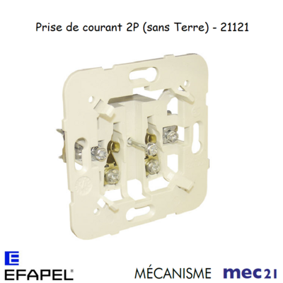 Mécanisme Prise de courant mec 21121