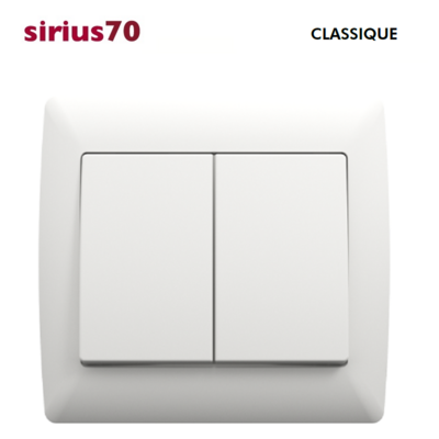 Interrupteur double 70CBR