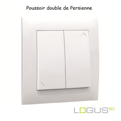 Poussoir double de persienne 21281CBR 21283CBR