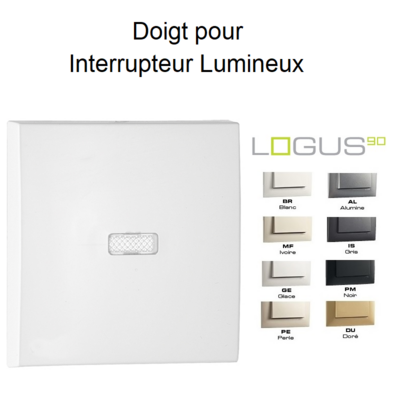 Doigt pour Interrupteur Lumineux LOGUS90
