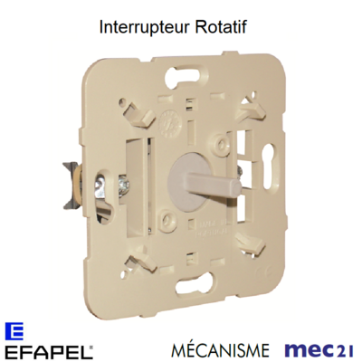 Mécanisme d'Interrupteur Rotatif 16A
