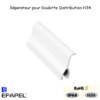 Séparateur pour goulotte série 10 distribution 10089
