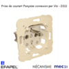 Mécanisme Prise de courant française mec 21111