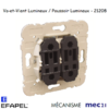 Mécanisme va-et-vient poussoir lumineux mec 21208