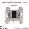 Mécanisme Prise de téléphone 4 conducteurs mec 21252SAT