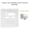 Enjoliveur pour commande loale de persienne Logus 90312TGE Glace