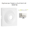 Enjoliveur pour poussoir à clé Logus 90351TGE Glace