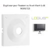 Enjoliveur pour poussoir à clé Logus 90351TIS Gris