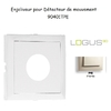 Enjoliveur pour détecteur de mouvement Logus 90401TPE Perle