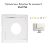 Enjoliveur pour détecteur de mouvement Logus 90401TBR Blanc