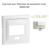 Enjoliveur pour détecteur de mouvement mural Logus 90 90403TGE Glace