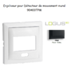 Enjoliveur pour détecteur de mouvement mural Logus 90 90403TPM Noir MAT