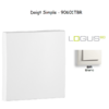 Doigt Simple LOGUS 90601TBR Blanc