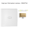 Doigt pour interrupteur lumineux LOGUS 90602TDU Doré