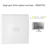 Doigt pour interrupteur lumineux LOGUS 90602TAL Alumine