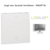 Doigt pour interrupteur avec symbole 2 ventillateurs LOGUS 90609TAL