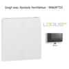 Doigt pour interrupteur avec symbole 2 ventillateurs LOGUS 90609TIS