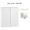 Doigt Double LOGUS 90611TBR Blanc