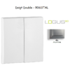 Doigt Double LOGUS 90611TAL Alumine