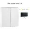 Doigt Double LOGUS 90611TPM Noir MAT