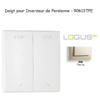 Doigt pour Inverseur de persienne LOGUS 90613TPE Perle