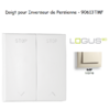 Doigt pour Inverseur de persienne LOGUS 90613TMF Ivoire