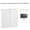 Doigt Double Fonction Logus 90614TIS Gris